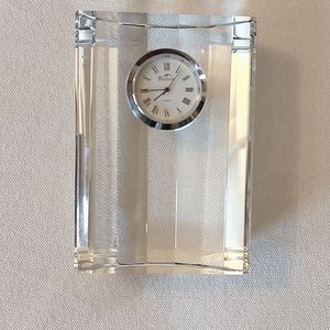 William Ashley crystal clock
